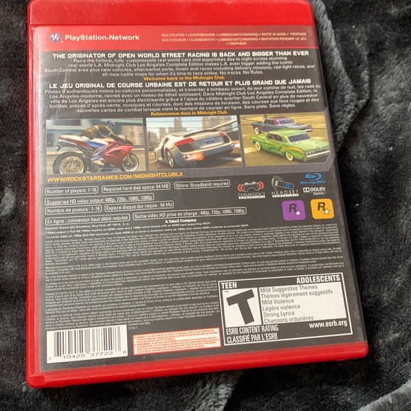 Midnight Club Los Angeles complete Edition PS3 game - Picture 2 of 7